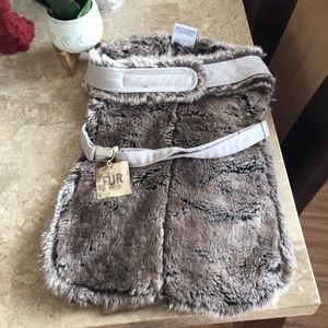 Restoration Hardware Luxe Pet Coat Reversible